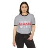 Unisex Cotton Ringer T-Shirt - "The Truth Always Wins"